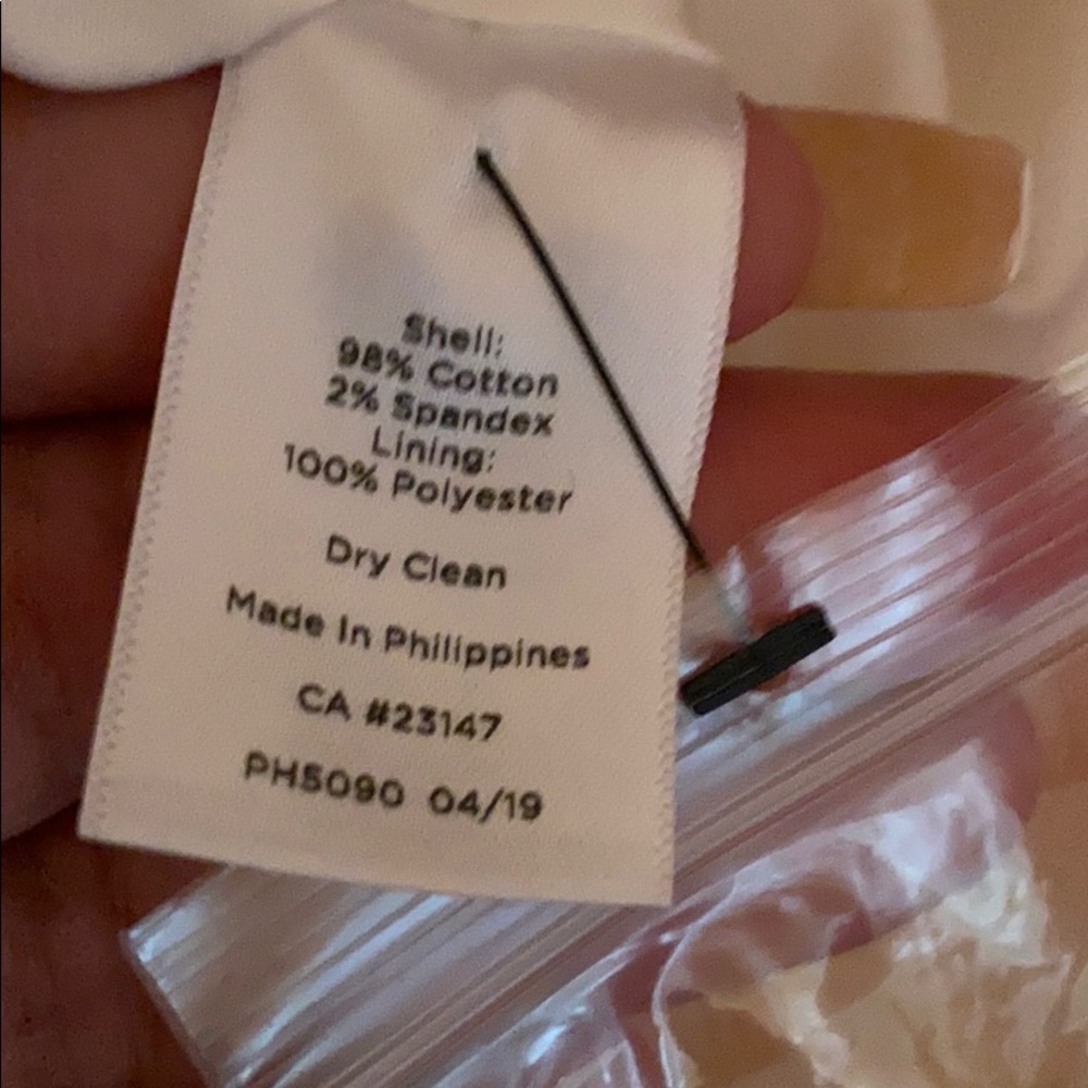 Talbots Cream Single-Button Blazer - image 6